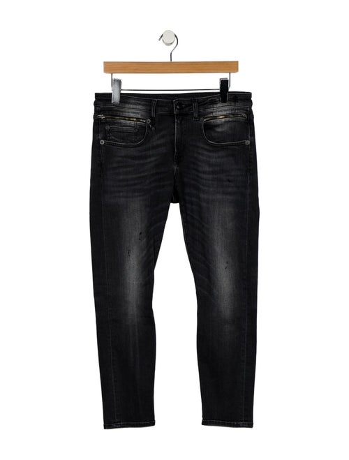 R13 Mid-Rise Skinny Leg Jeans