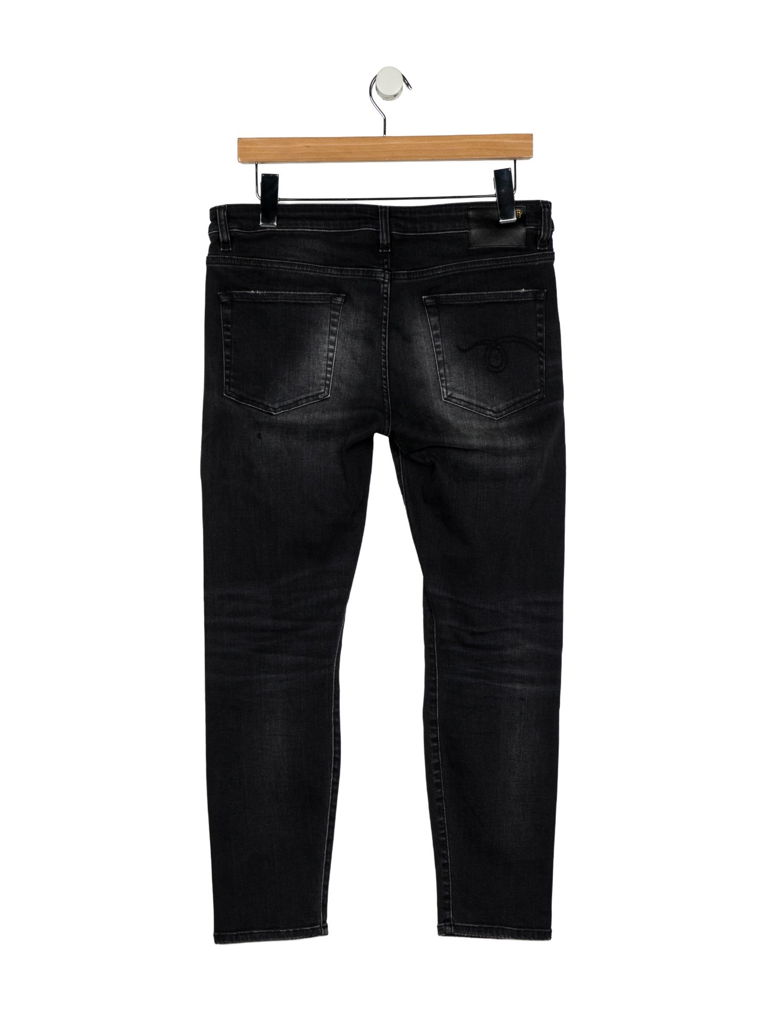 R13 Mid-Rise Skinny Leg Jeans
