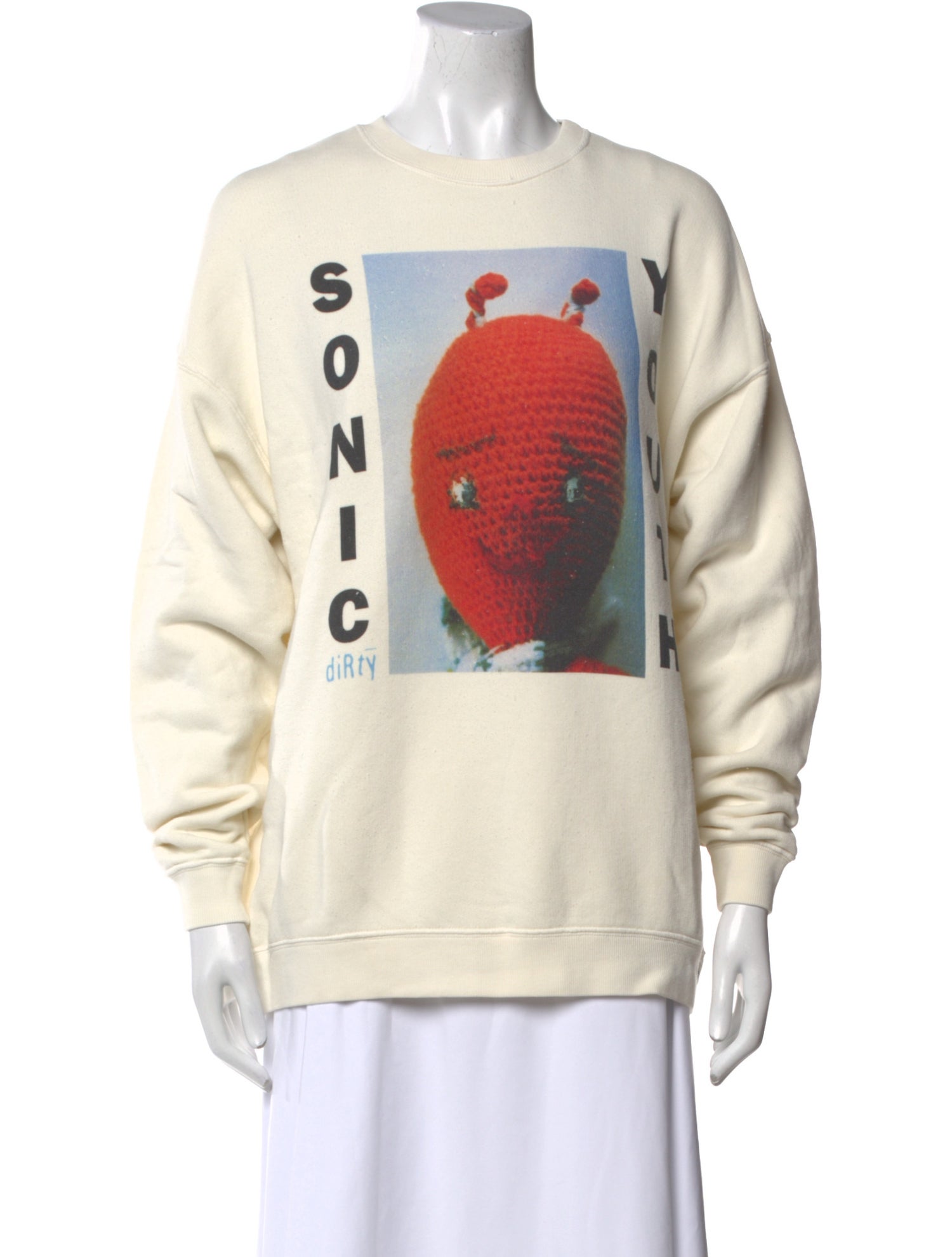 R13 Graphic Print Crew Neck Sweatshirt w/ Tags