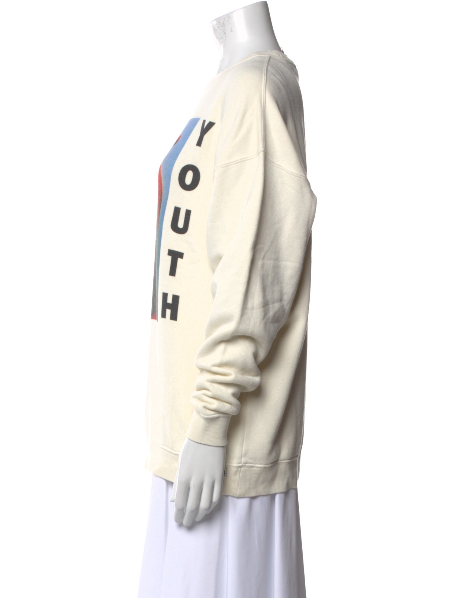 R13 Graphic Print Crew Neck Sweatshirt w/ Tags