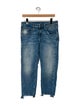 R13 Mid-Rise Straight Leg Jeans