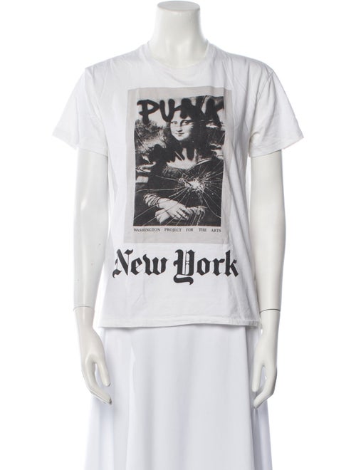 R13 Graphic Print Crew Neck T-Shirt