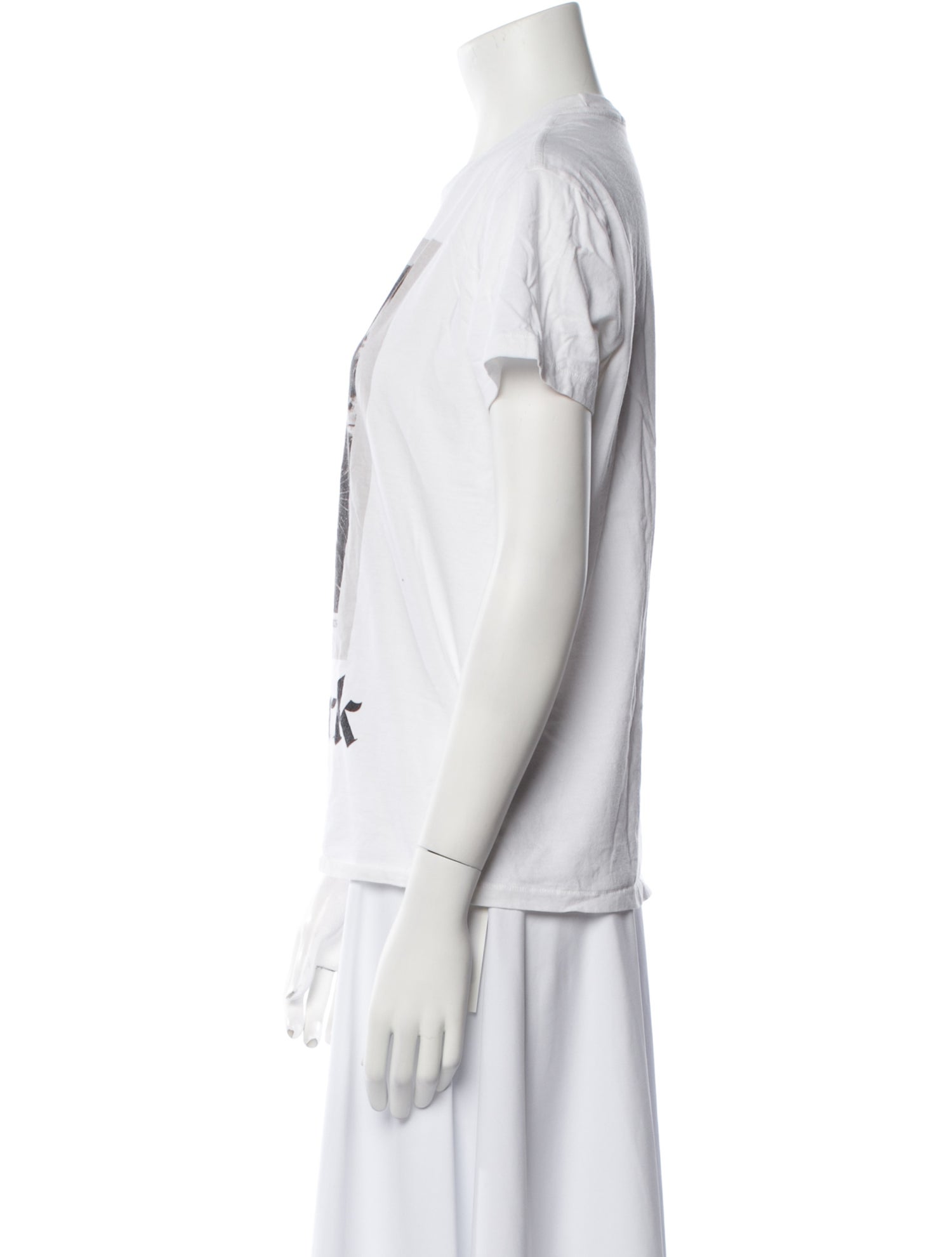 R13 Graphic Print Crew Neck T-Shirt