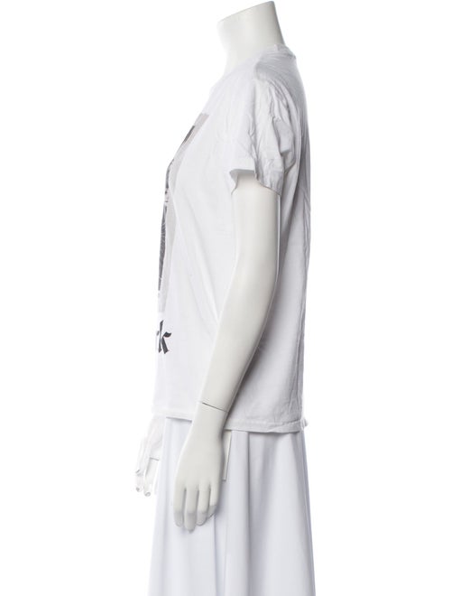 R13 Graphic Print Crew Neck T-Shirt