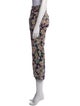 R13 Floral Print Straight Leg Pants