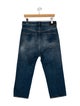 R13 High-Rise Straight Leg Jeans