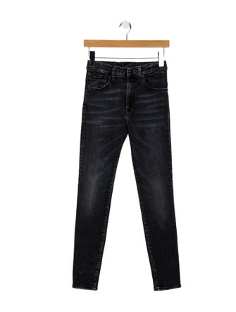 R13 High-Rise Skinny Leg Jeans