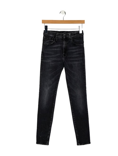 R13 High-Rise Skinny Leg Jeans