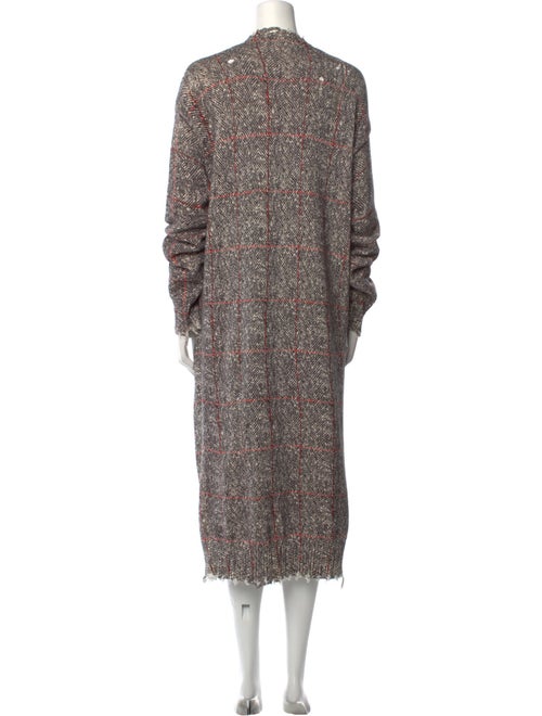 R13 Printed V-Neck Sweater