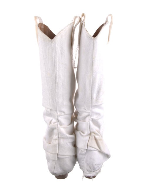 R13 Denim Western Boots