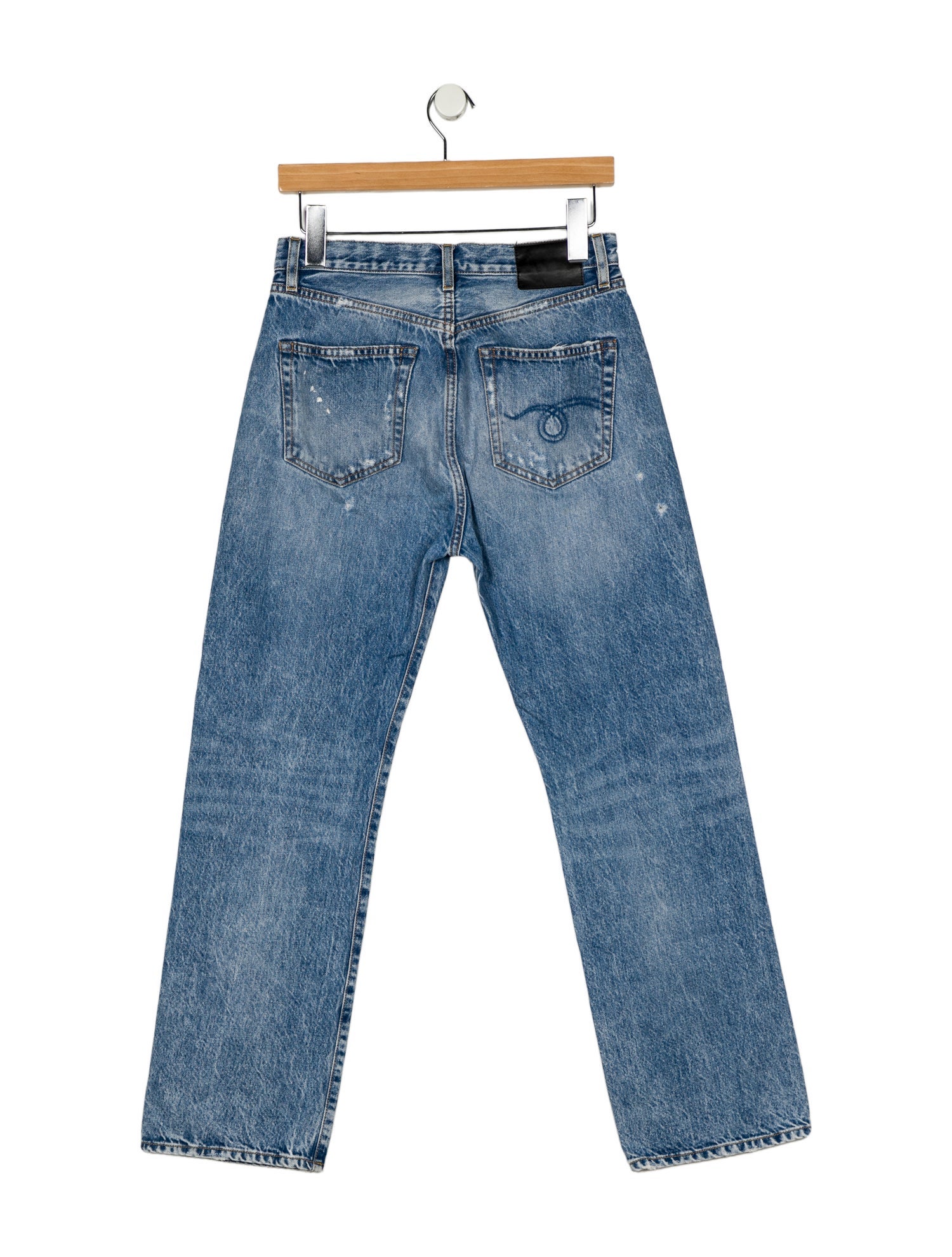 R13 High-Rise Wide Leg Jeans