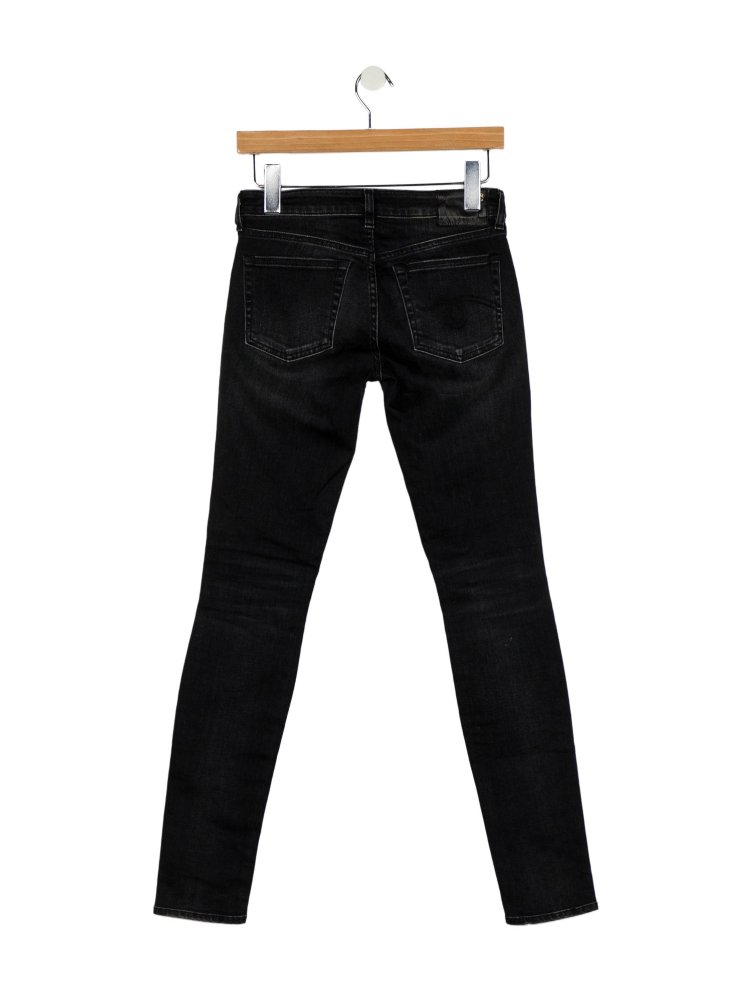 R13 Mid-Rise Skinny Leg Jeans