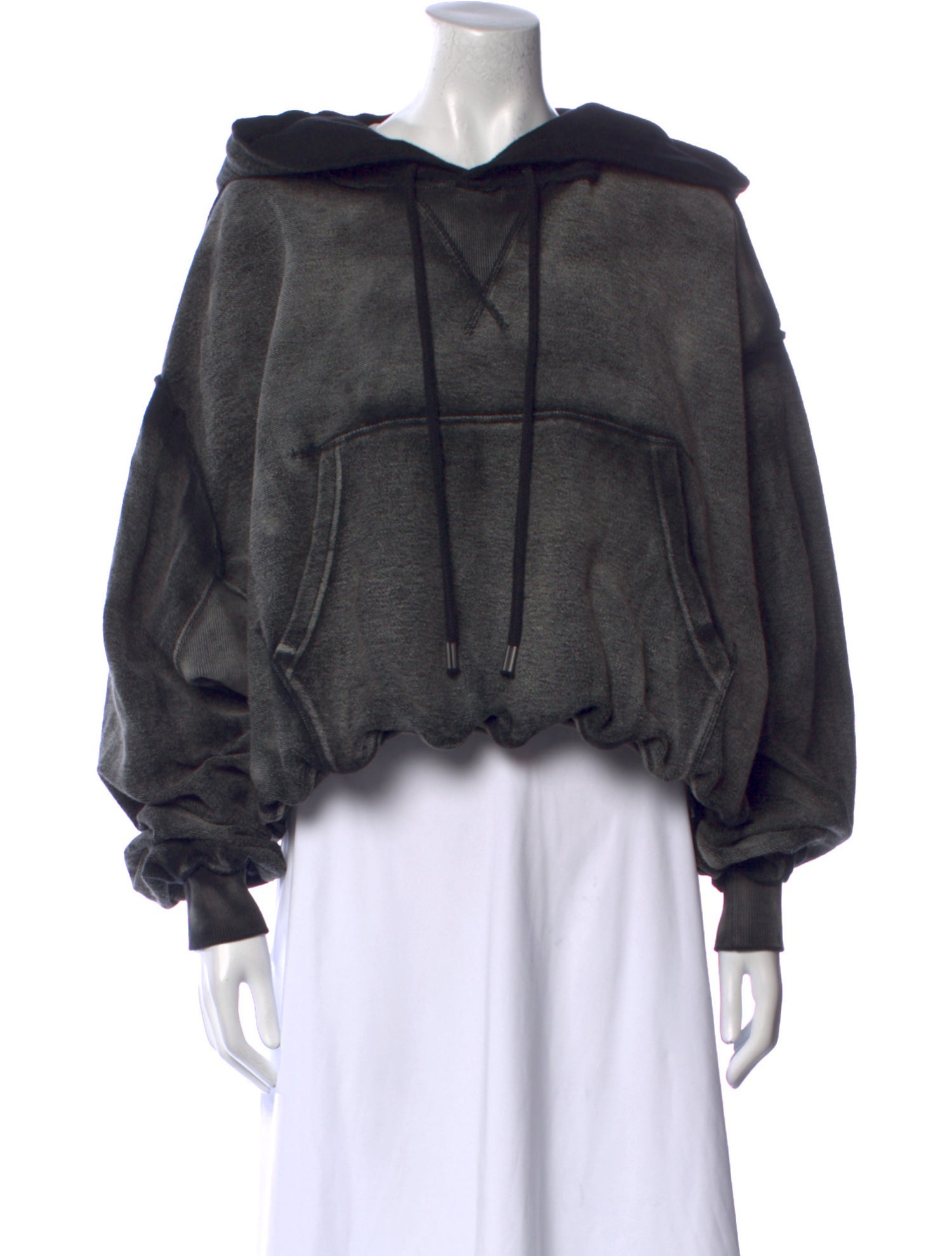 R13 Crew Neck Long Sleeve Sweatshirt