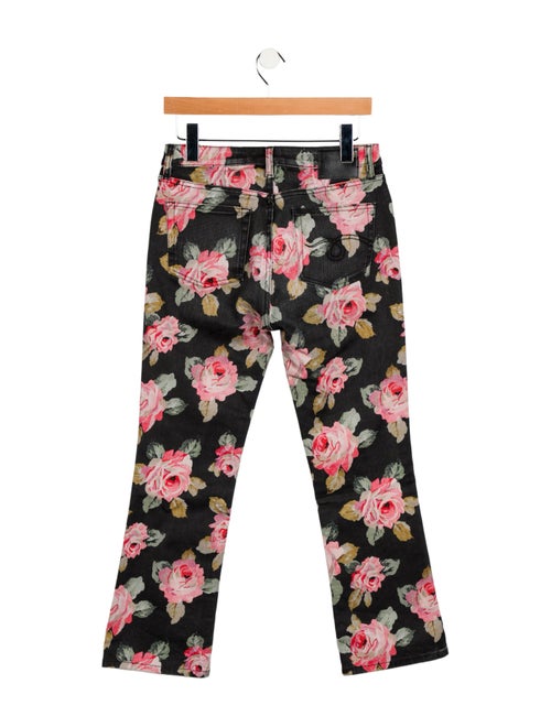 R13 High-Rise Straight Leg Jeans