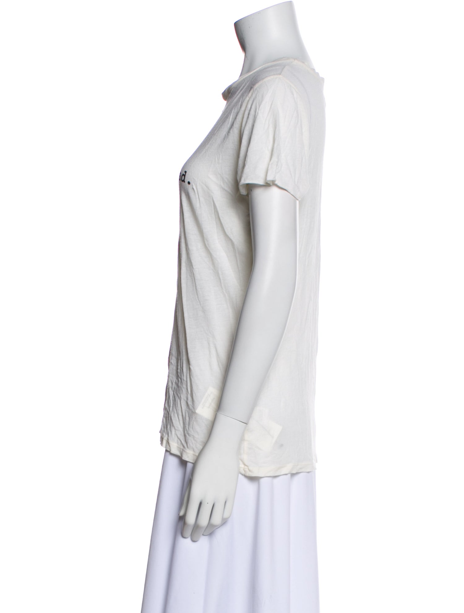 R13 Graphic Print Crew Neck T-Shirt