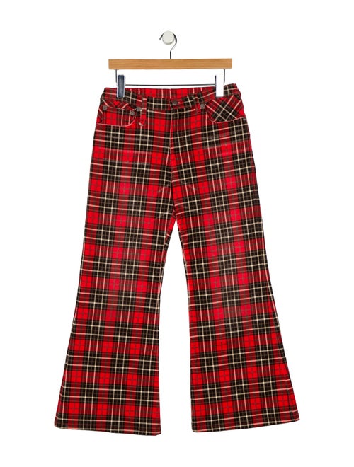 R13 Mid-Rise Wide Leg Jeans