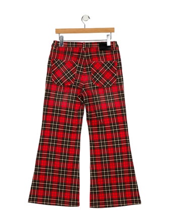 R13 Mid-Rise Wide Leg Jeans