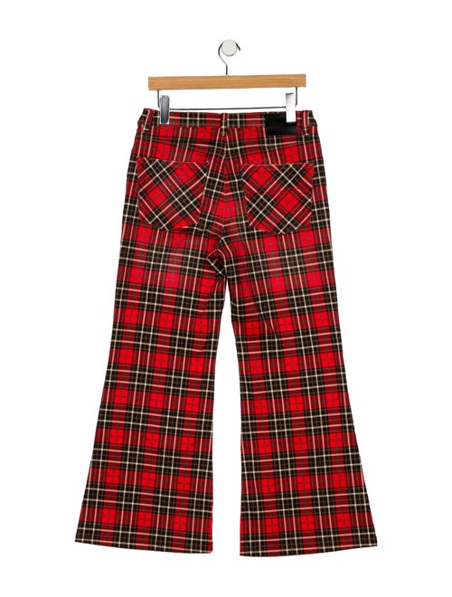 R13 Mid-Rise Wide Leg Jeans