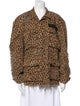 R13 Animal Print Utility Jacket