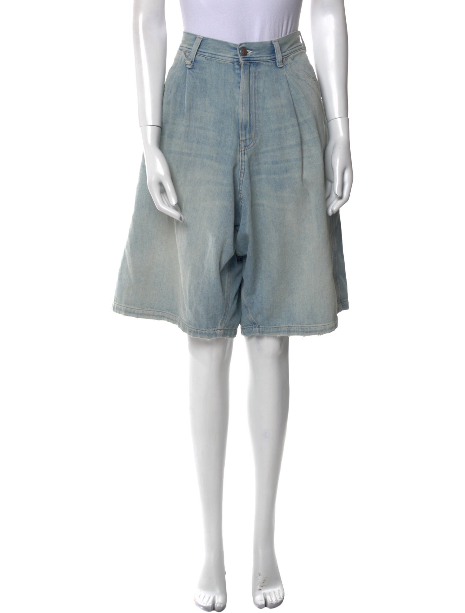 R13 Knee-Length Shorts