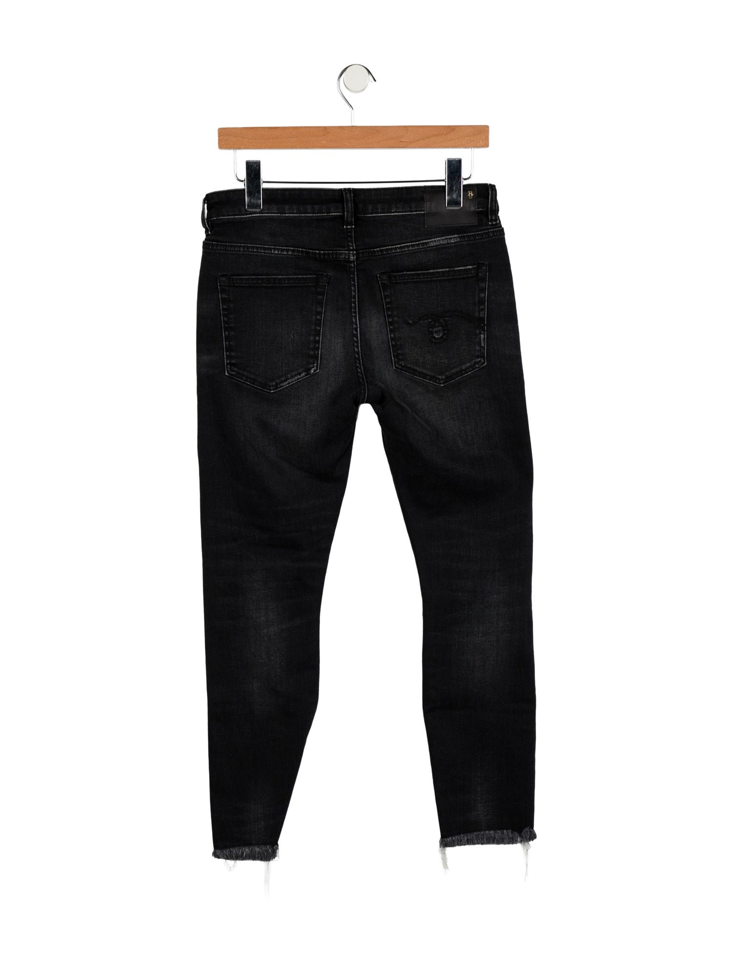 R13 Mid-Rise Skinny Leg Jeans