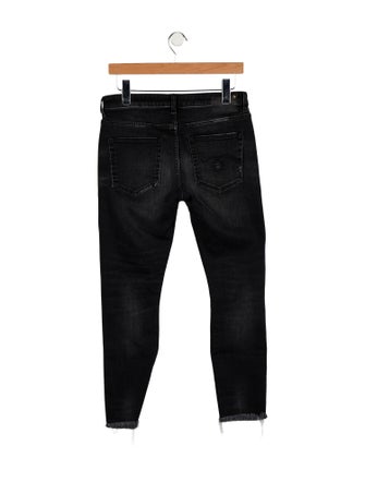 R13 Mid-Rise Skinny Leg Jeans