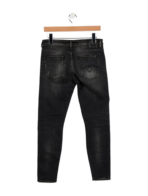 R13 Low-Rise Skinny Leg Jeans