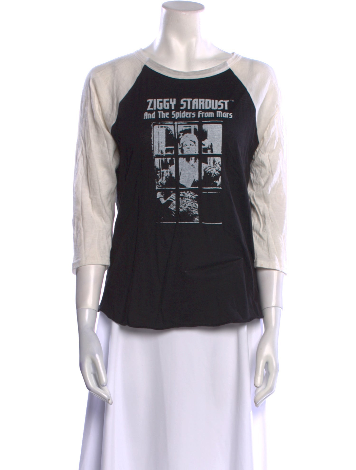 R13 Graphic Print Crew Neck T-Shirt