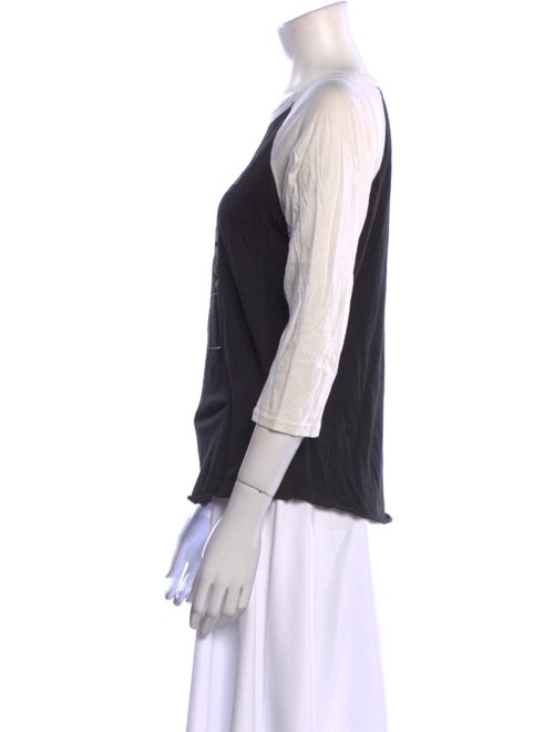 R13 Graphic Print Crew Neck T-Shirt