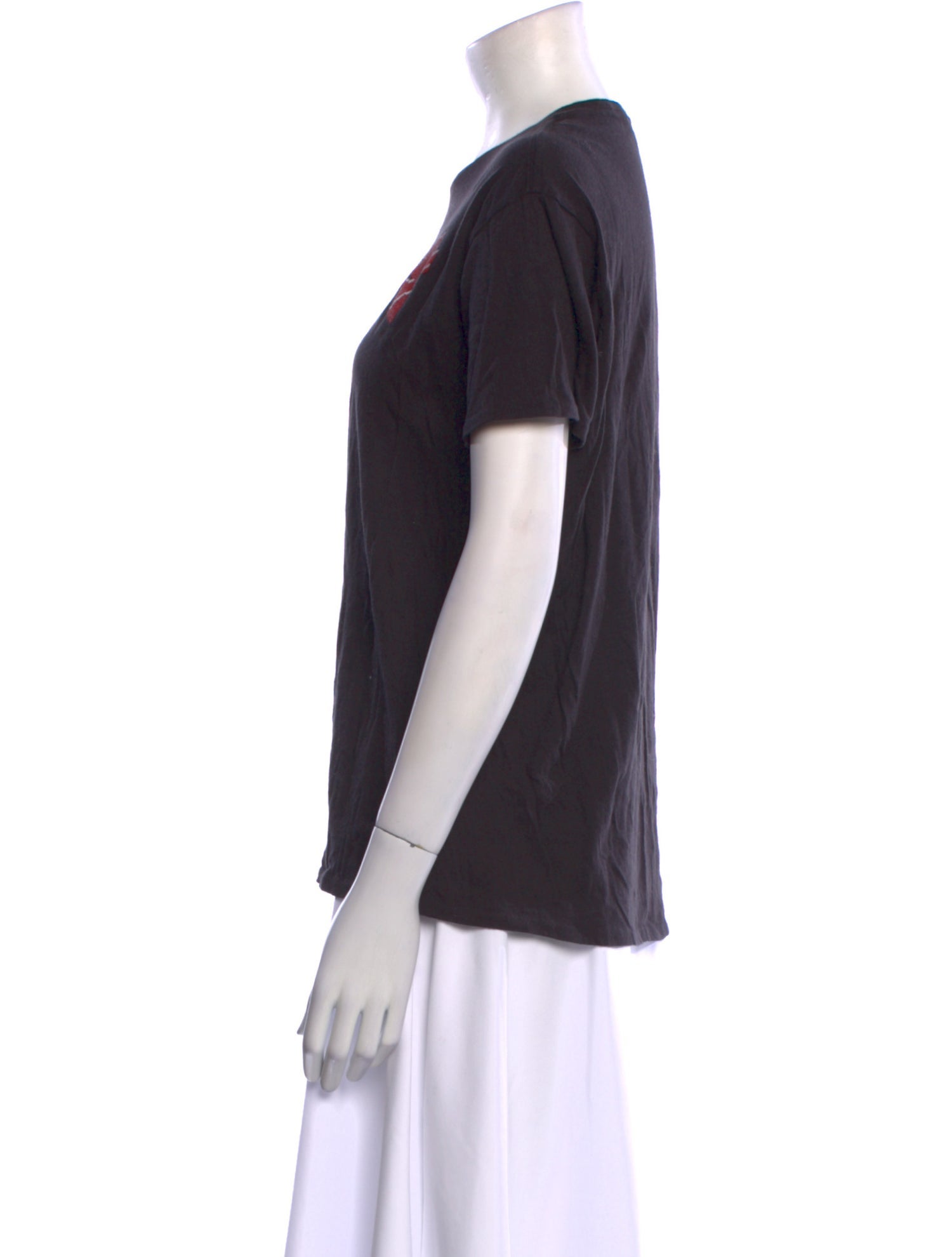 R13 Graphic Print Crew Neck T-Shirt