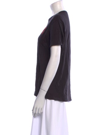 R13 Graphic Print Crew Neck T-Shirt