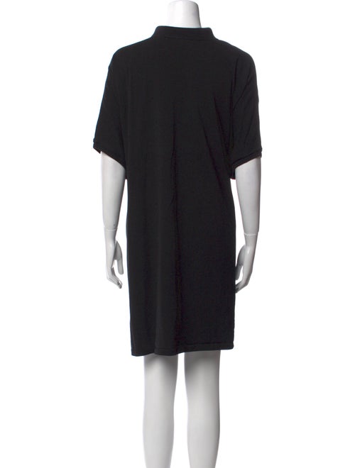 R13 Mock Neck Mini Dress