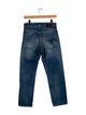 R13 High-Rise Straight Leg Jeans