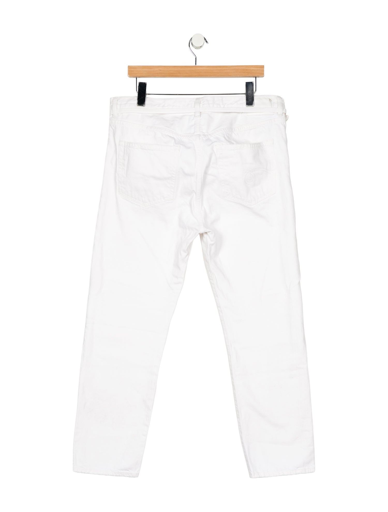 R13 High-Rise Straight Leg Jeans