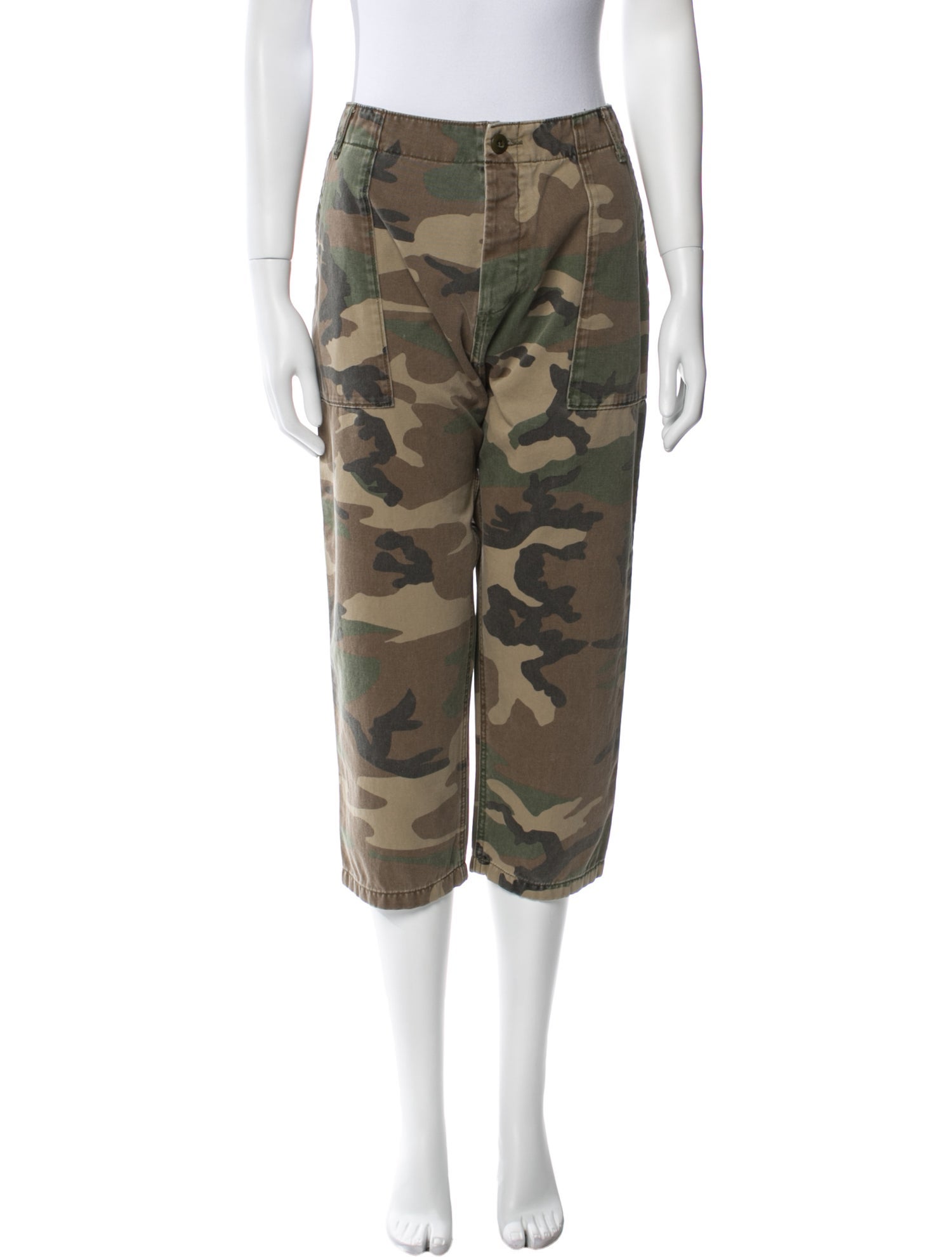 R13 Printed Straight Leg Pants