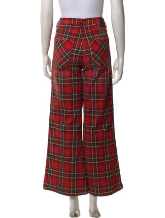 R13 Mid-Rise Wide Leg Jeans