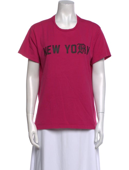 R13 Graphic Print Crew Neck T-Shirt