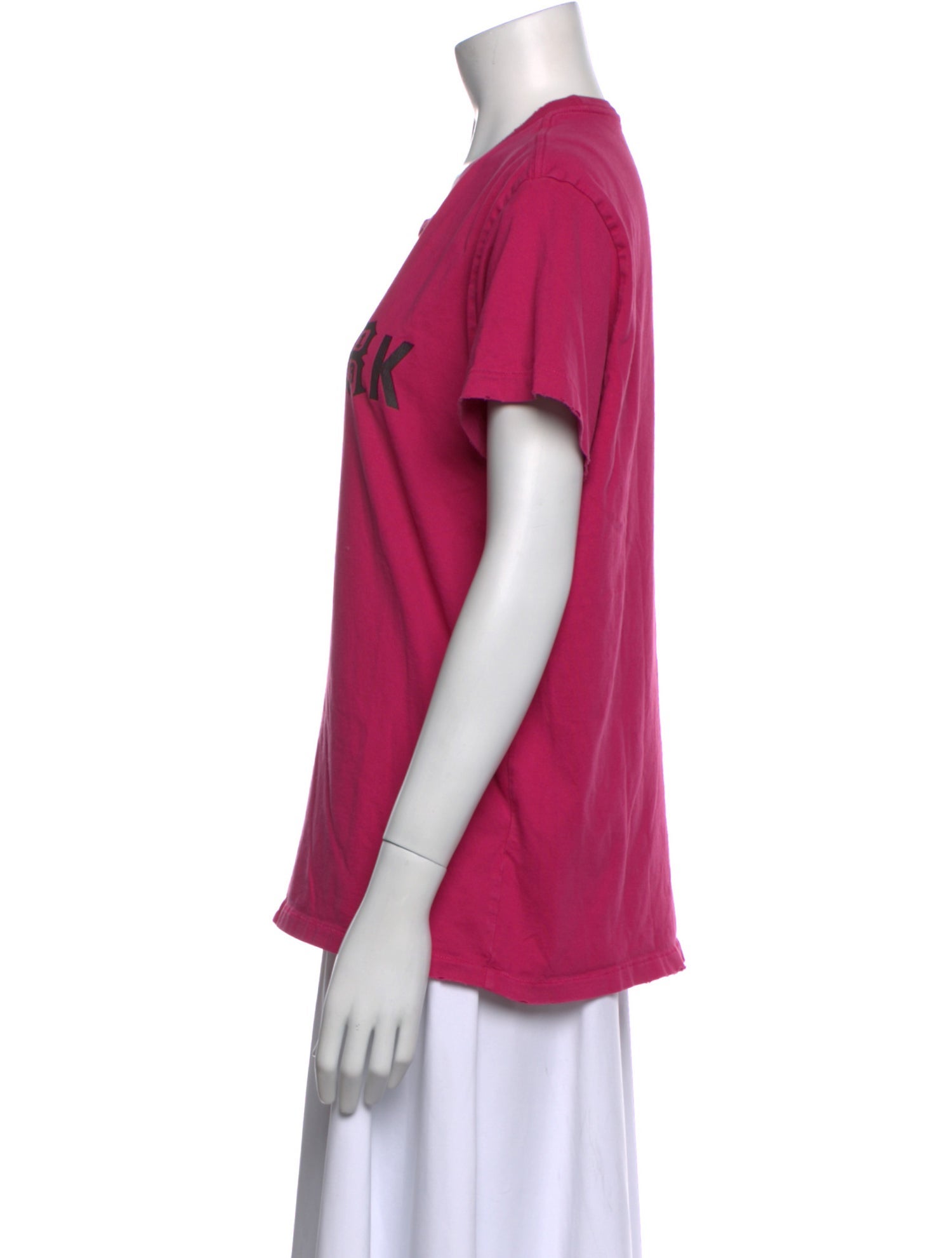 R13 Graphic Print Crew Neck T-Shirt