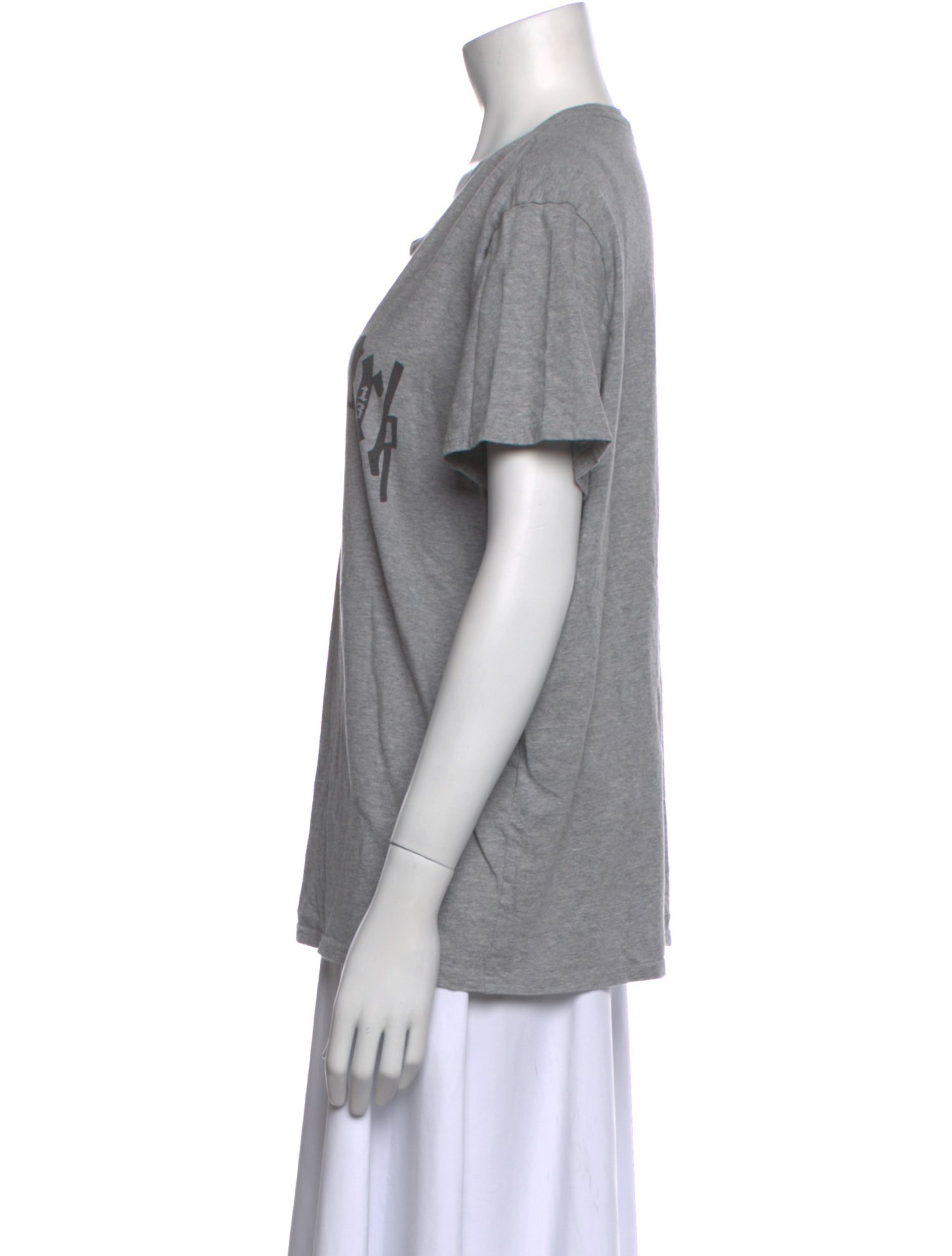 R13 Graphic Print Crew Neck T-Shirt