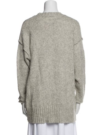 R13 Cable Knit Mock Neck Sweater