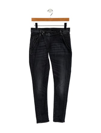 R13 Mid-Rise Skinny Leg Jeans