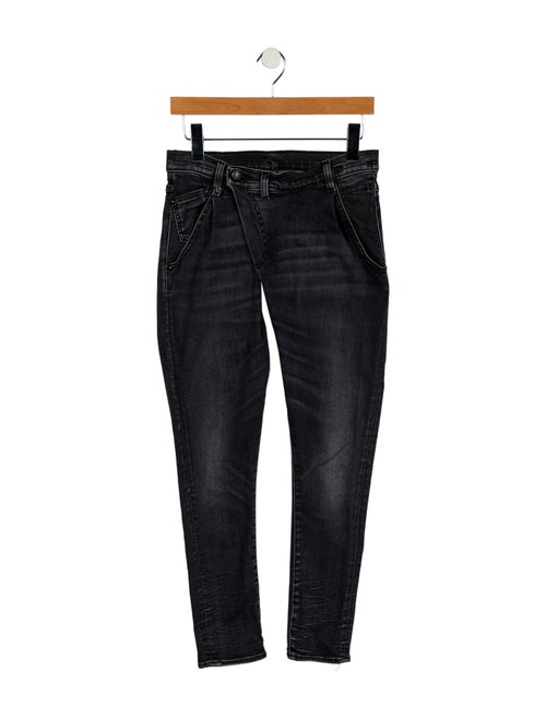 R13 Mid-Rise Skinny Leg Jeans