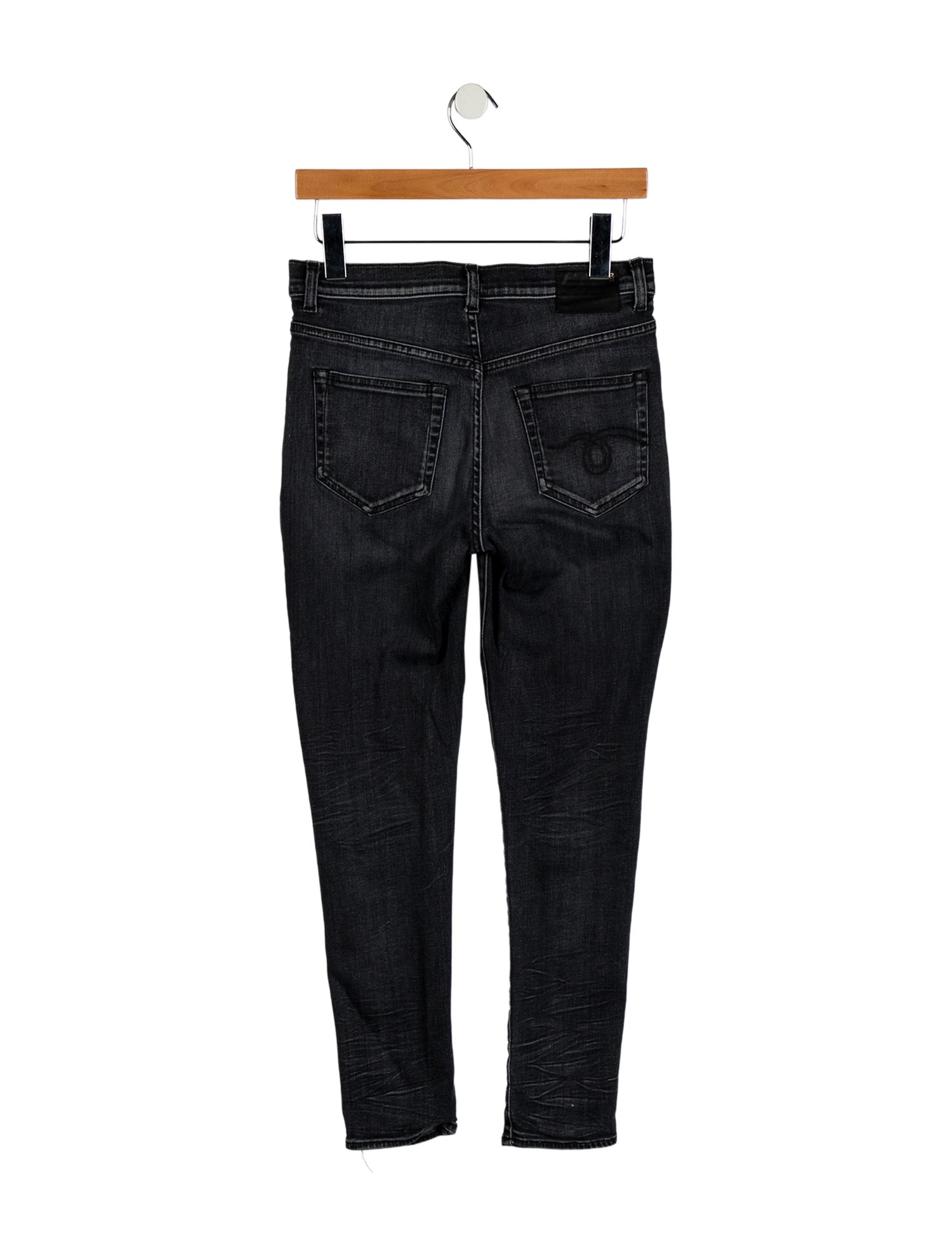 R13 Mid-Rise Skinny Leg Jeans