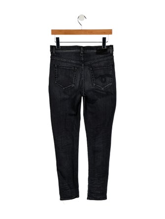 R13 Mid-Rise Skinny Leg Jeans