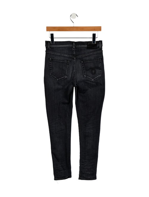 R13 Mid-Rise Skinny Leg Jeans
