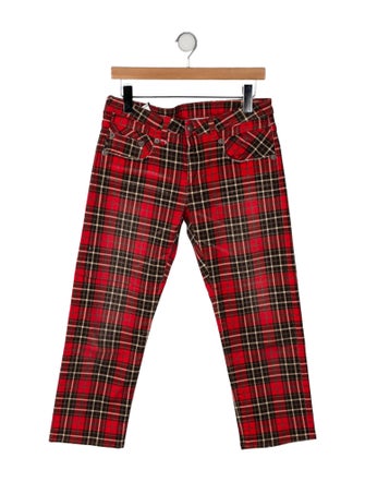 R13 Mid-Rise Straight Leg Jeans