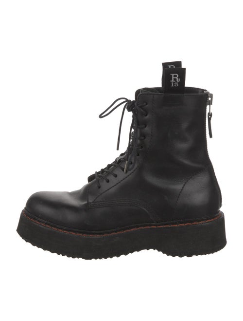 R13 Leather Combat Boots