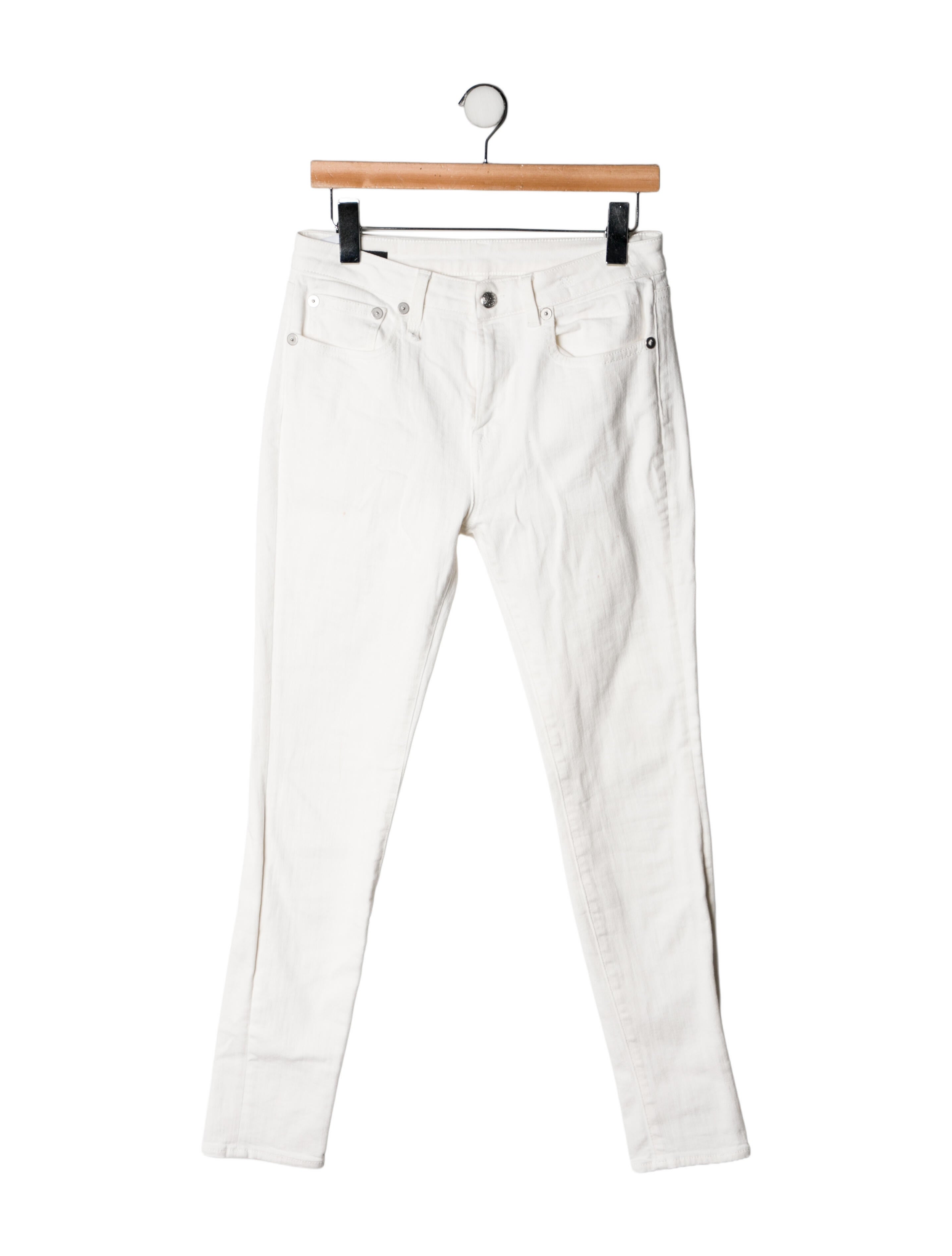 R13 Mid-Rise Skinny Leg Jeans