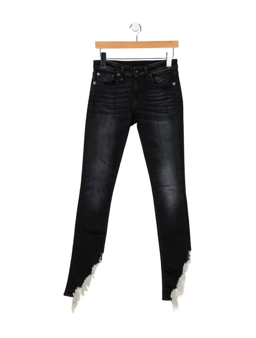 R13 Mid-Rise Skinny Leg Jeans
