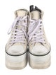 R13 Canvas Distressed Accents Chunky Sneakers